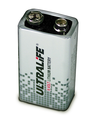 Ultralife U9VL-J-P - 9V Block Power Cell Lithium Batterie 9V 1200mAh  