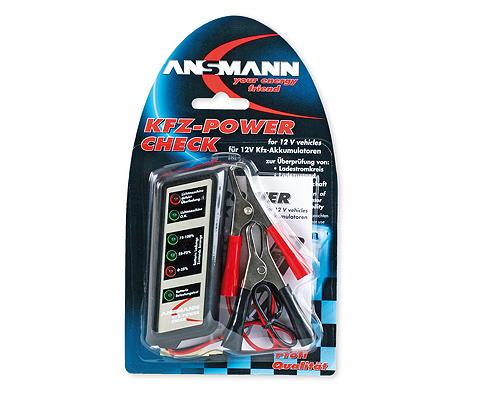 Ansmann Kfz Power Check Tester