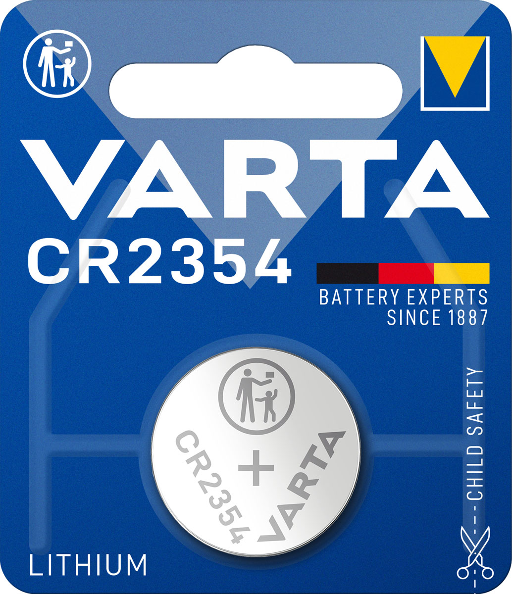 Varta Electronics CR2354 3V Lithium Knopfzelle (1er Blister)  