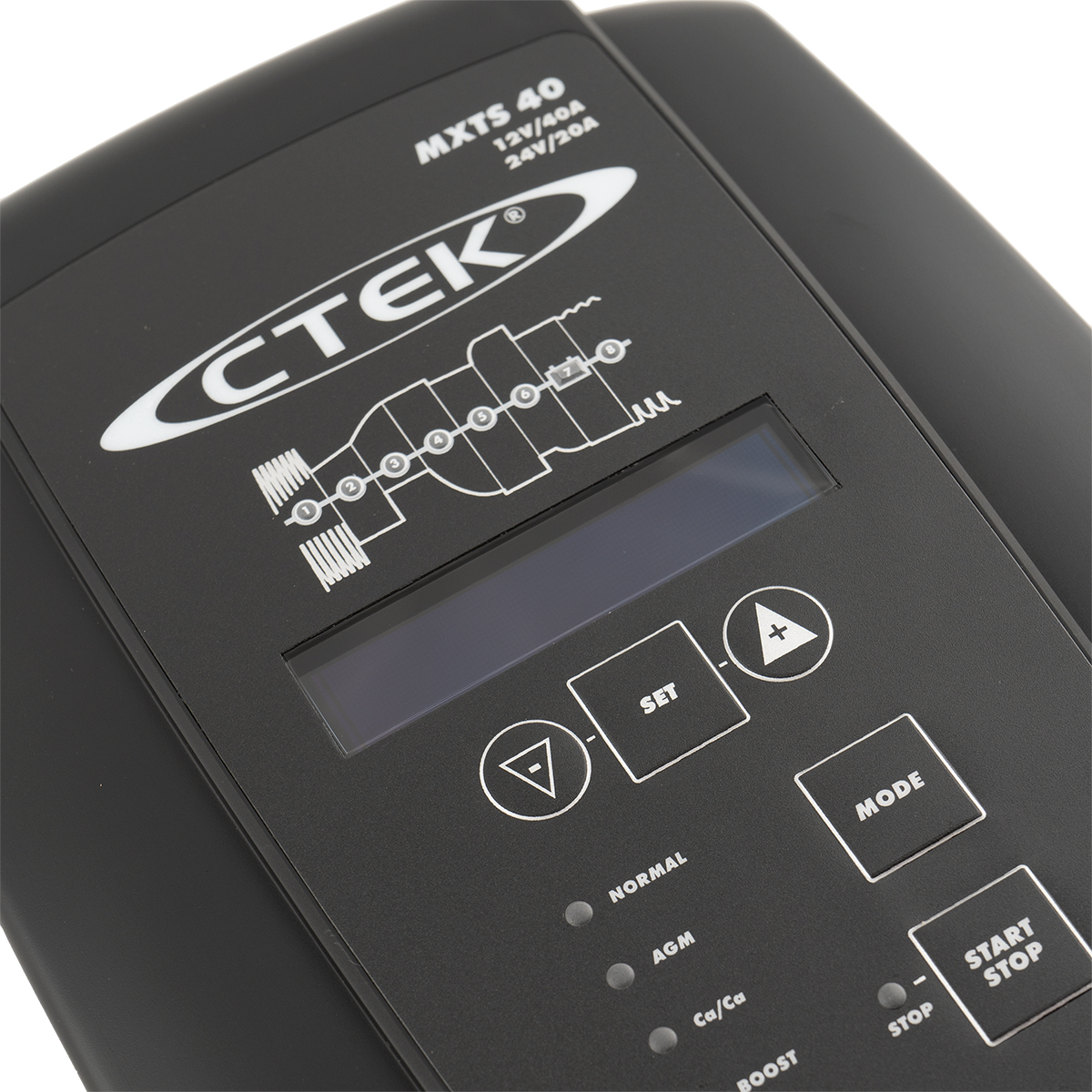 CTEK MXTS 40 EU Ladegerät für 12V 24V Blei-Säure Batterien