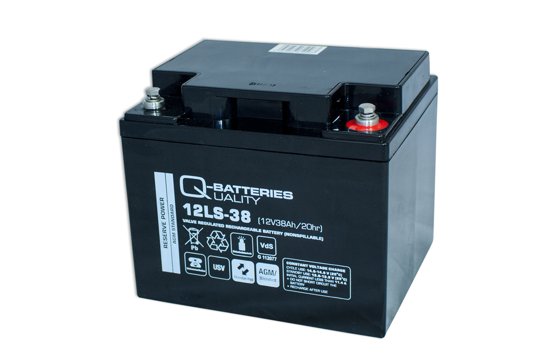 Ersatzakku für Panasonic LC-P1238APG 12V 38Ah AGM Batterie VdS