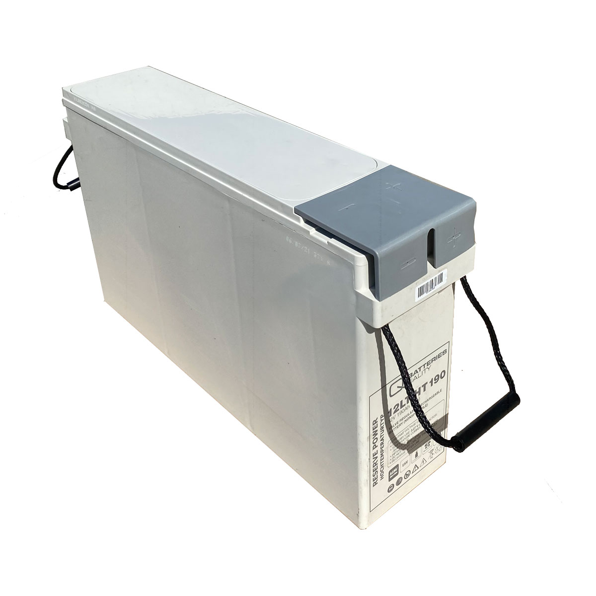 Q-Batteries 12LT-HT-190 12V 190Ah AGM Frontterminal Blei Akku Extrem LongLife VRLA