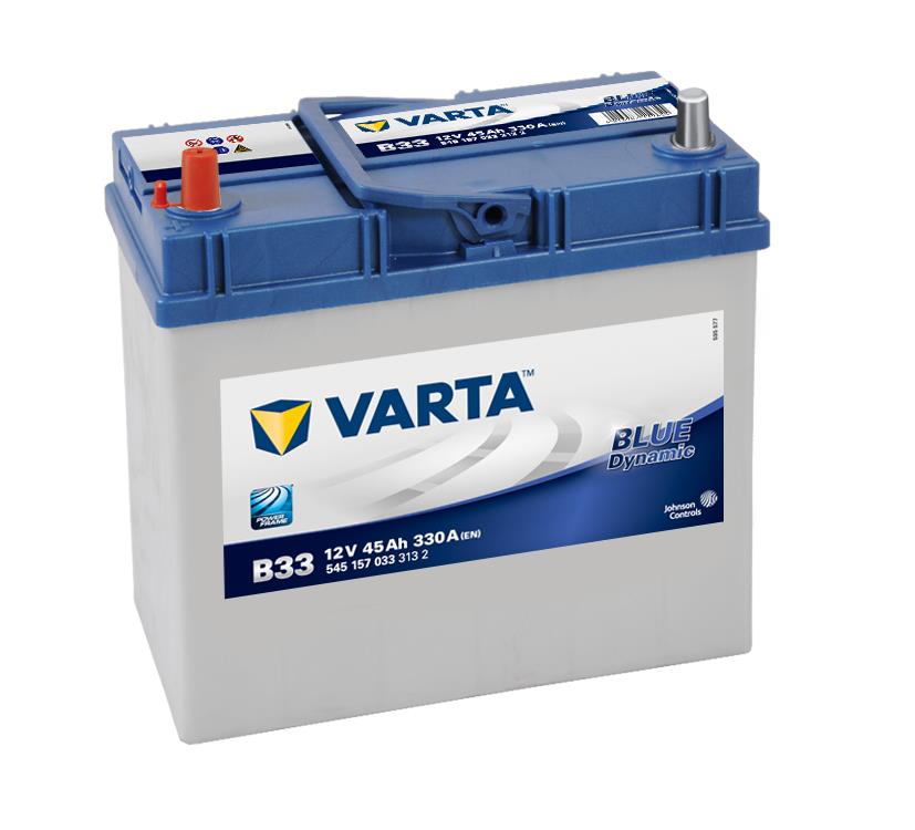 VARTA B33 Blue Dynamic 45Ah 330A Autobatterie 545 157 033