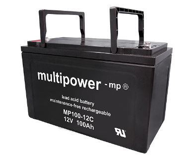 Multipower MP100-12C / 12V 100Ah Blei Akku AGM Zyklentyp