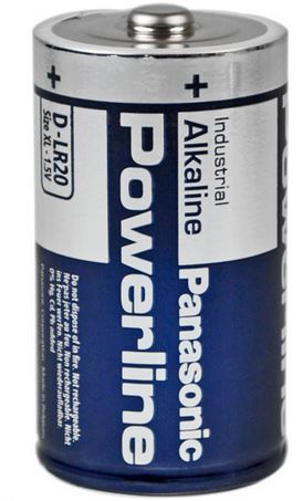 Panasonic Industrial Powerline LR20 Mono D Alkaline Batterie (Bulk)