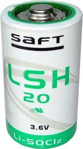 Saft LSH20 ER-D Industriezelle Lithium-Thionylchlorid Batterie   