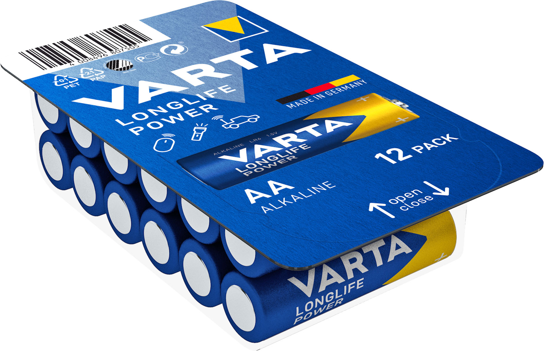 Varta Mignon AALonglife Power Batterie 4906 LR6 Big Box (12er)
