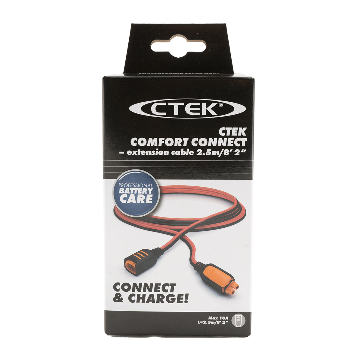 CTEK Comfort Connect Extension 2,5m Verlängerungskabel für alle Ladegeräte bis 10A
