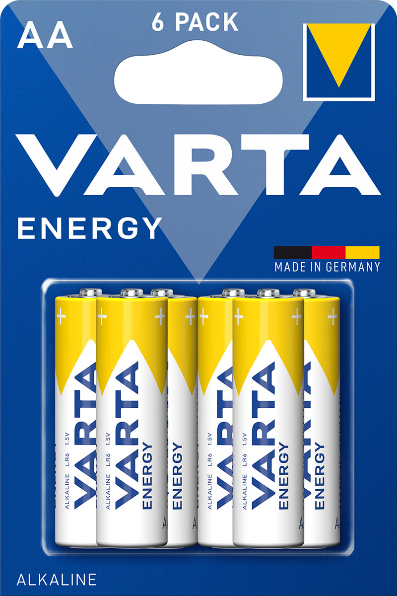 Varta Energy AA Batterie LR6 (6er Blister)