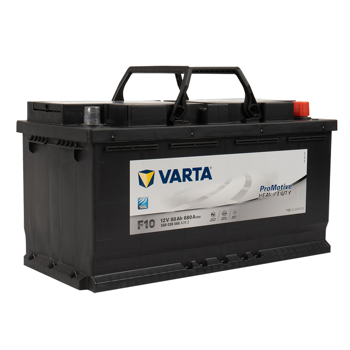 VARTA F10 ProMotive Heavy Duty 88Ah 680A LKW Batterie 588 038 068