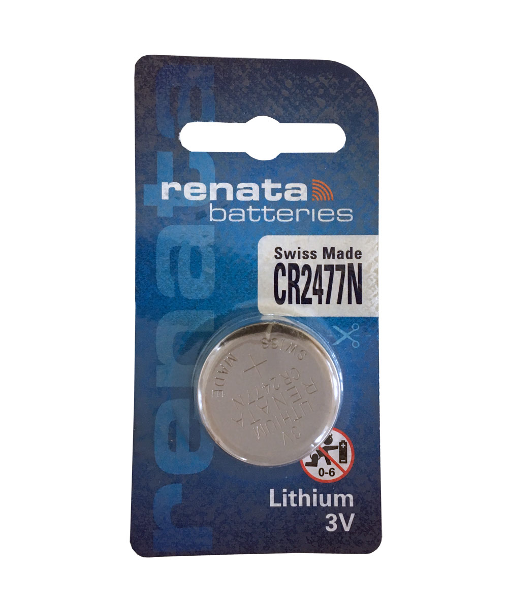Renata CR2477N Knopfzelle Lithium-Mangandioxid (1er Blister)  