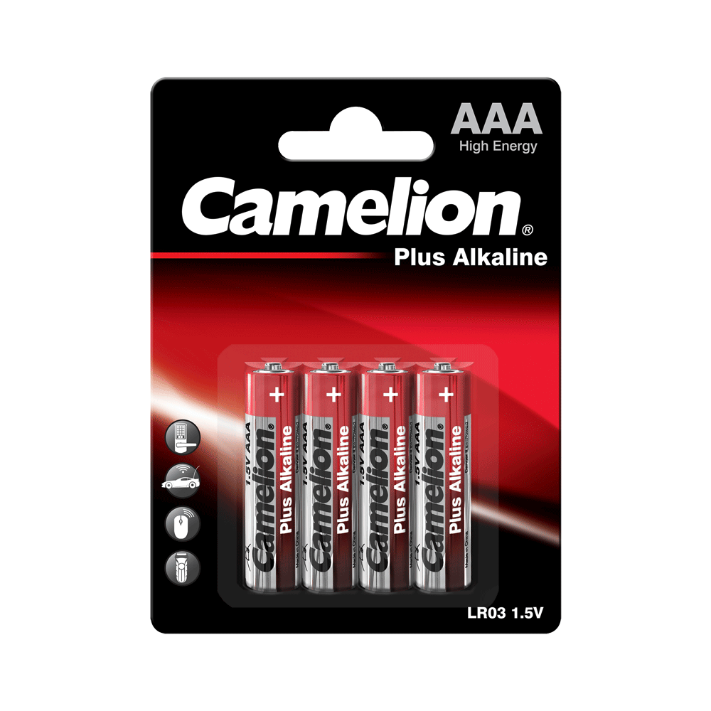 Camelion PLUS LR03 Micro AAA Alkaline Batterie (4er Blister)