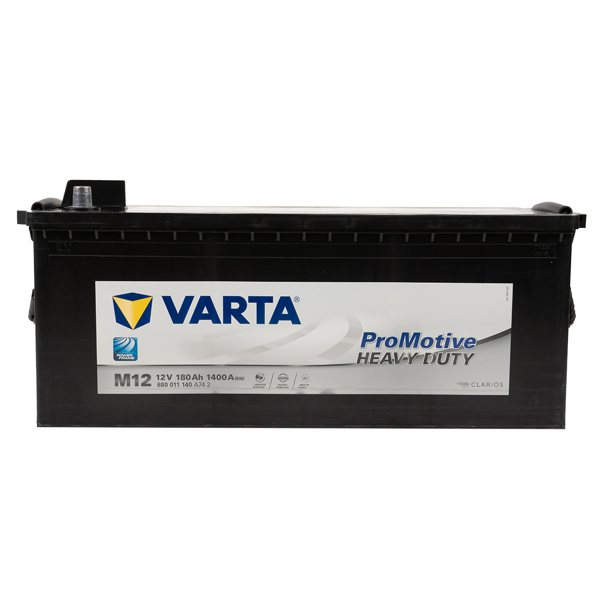 VARTA M12 ProMotive Heavy Duty 180Ah 1400A LKW Batterie 680 011 140