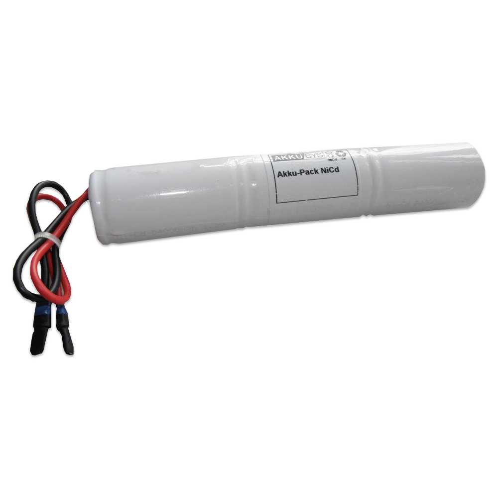 Akkupack 3,6V 4500mAh Stab NiCd L3x1 D-Zellen Notleuchte für RZB 67000.0.63