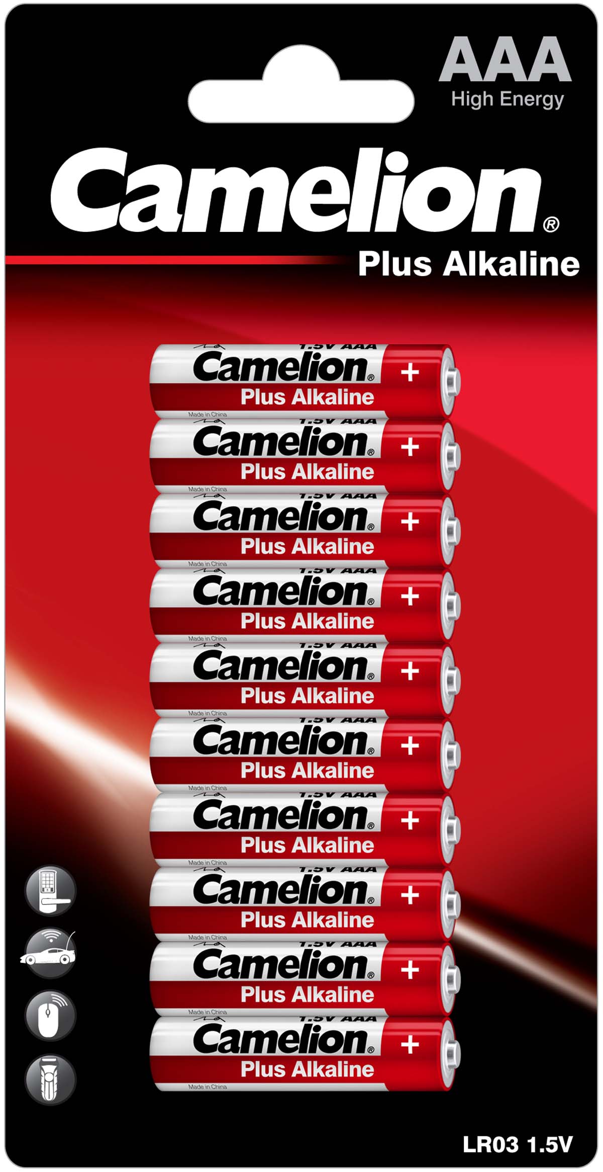 Camelion PLUS LR03 Micro AAA Alkaline Batterie (10er Blister)