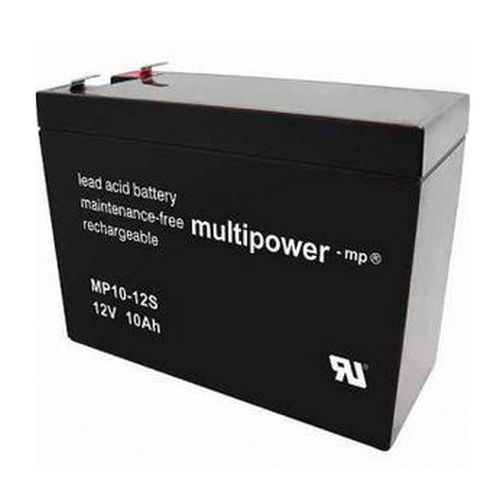 Multipower MP10-12S / 12V 10Ah Blei Akku AGM