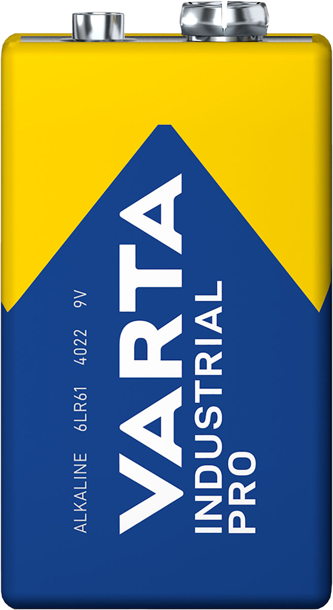 Varta Industrial Pro 9V Block Batterie 4022 (lose)