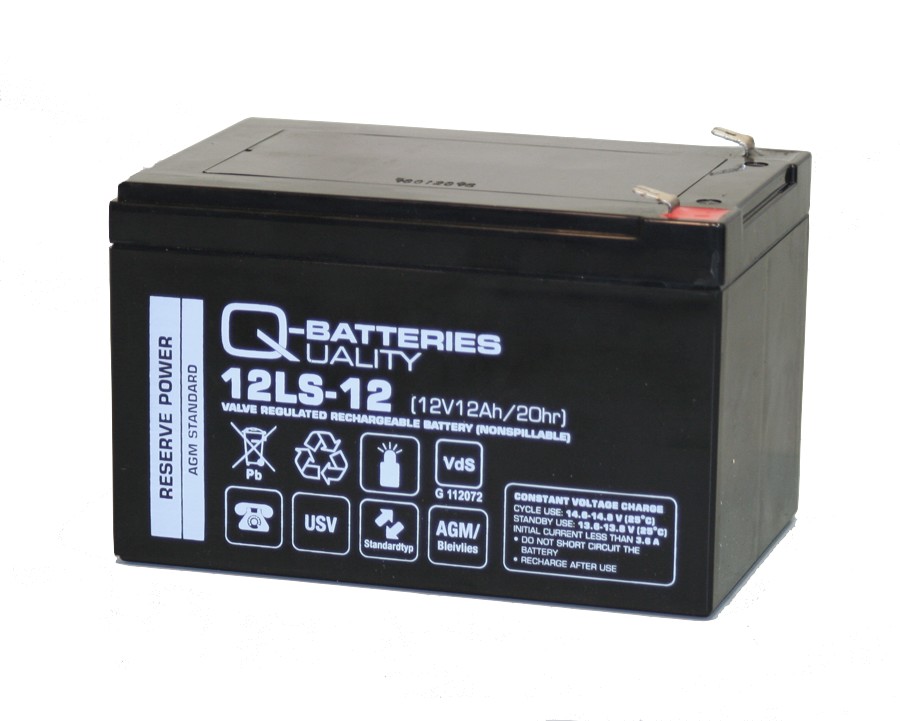 Ersatzakku für RBC4 AGM Batterie 12V 12Ah