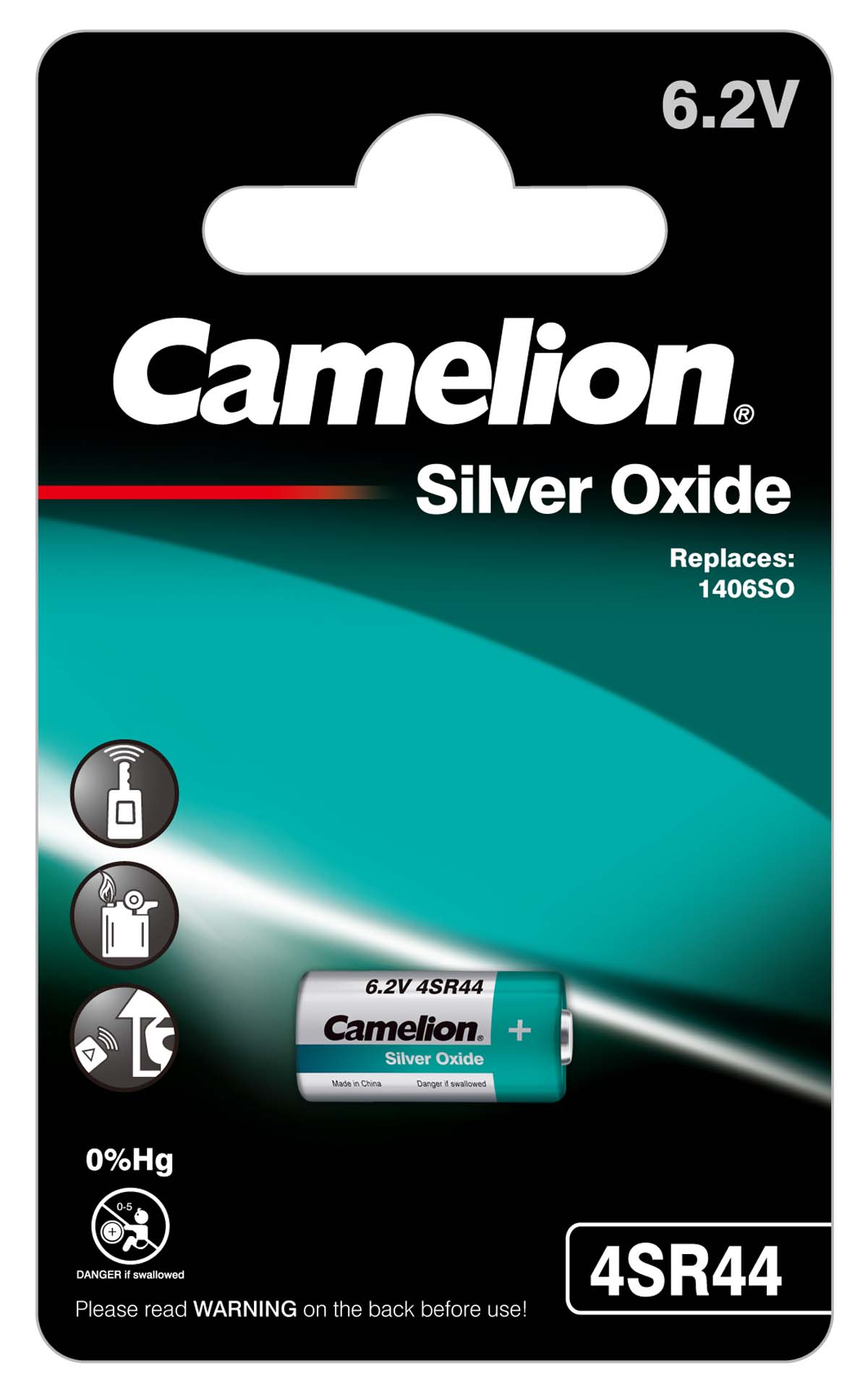 Camelion 4SR44 Fotobatterie (1er Blister)