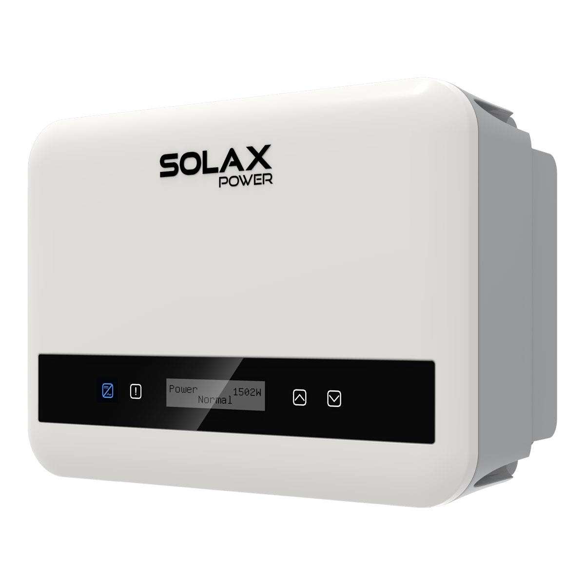 Solax 1,5kWp Mini PV-Anlage mit X1 G4 und 1600W Solarpanele inkl. WiFi