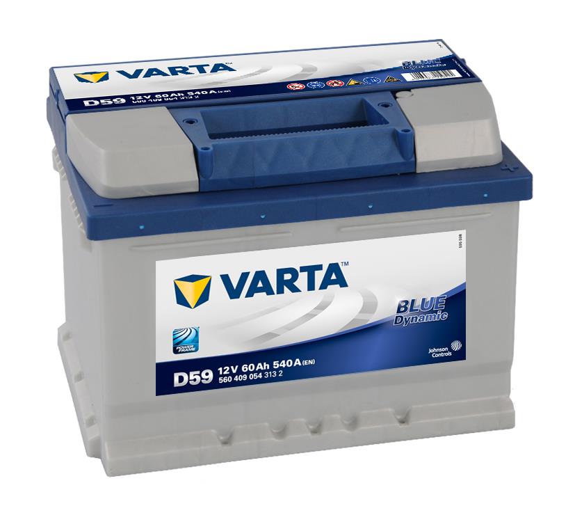 VARTA D59 Blue Dynamic 60Ah 540A Autobatterie 560 409 054