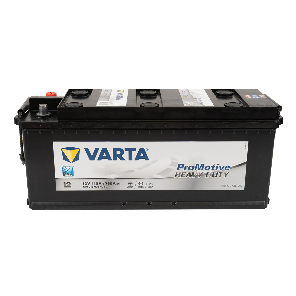 VARTA I2 ProMotive Heavy Duty 110Ah 760A LKW Batterie 610 013 076