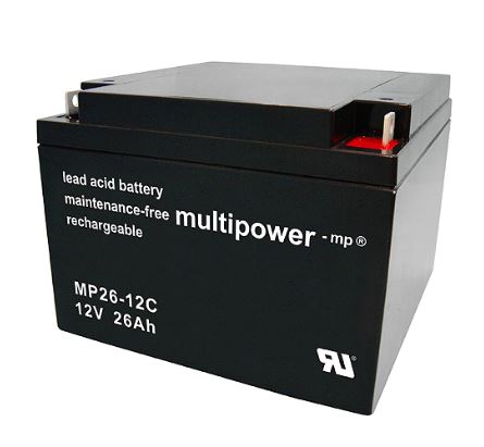 Multipower MP26-12C / 12V 26Ah Blei Akku Zyklentyp