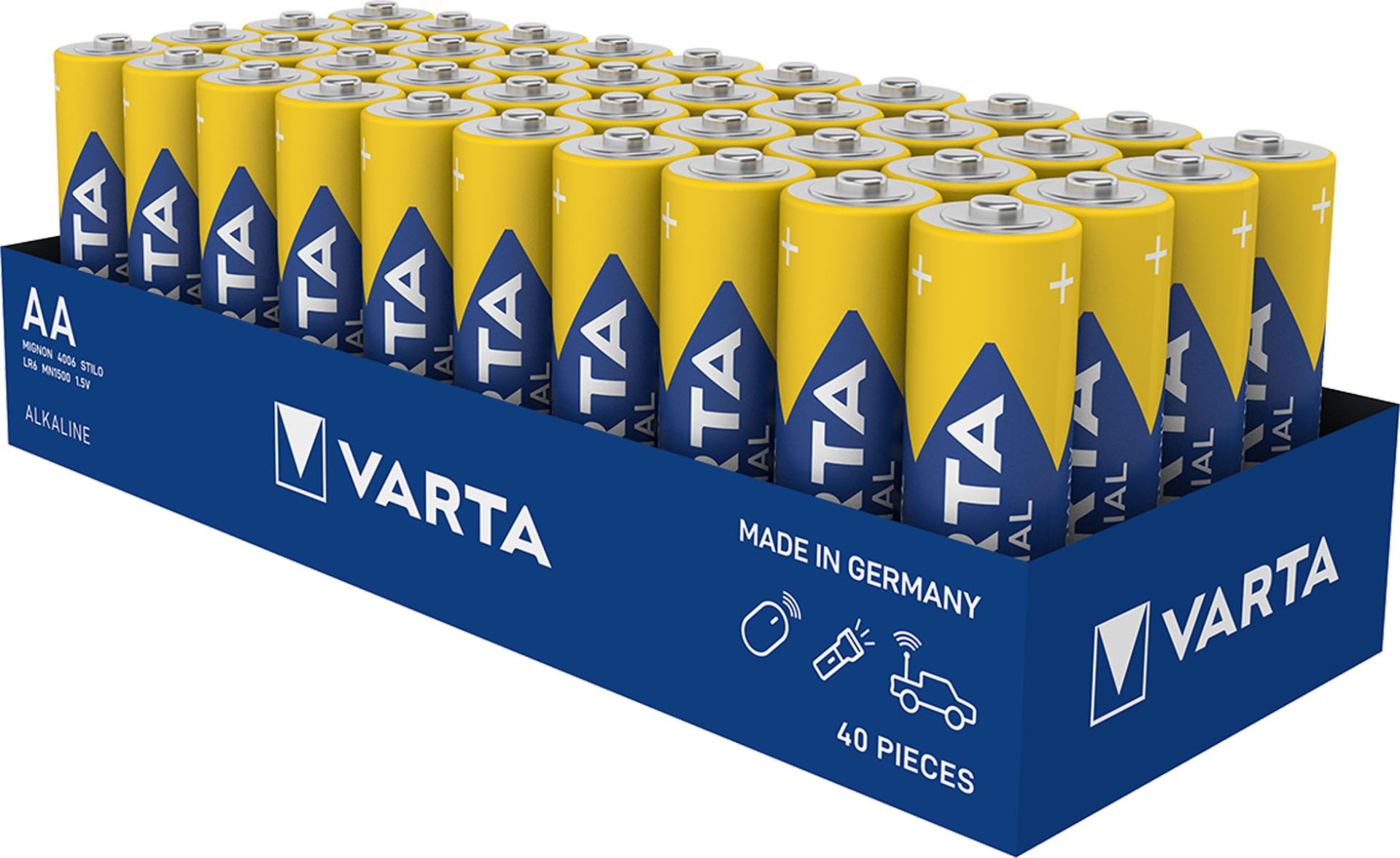 Varta Industrial Pro Mignon Aa Batterie Stk Tray Online