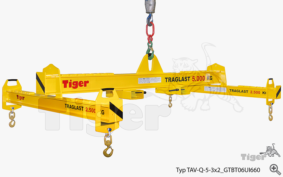 Tiger Sonder-Stapler-Quertraversen