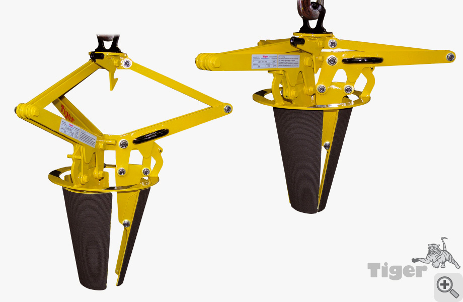 Tiger Sonder-3-Arm-Innengreifer für Schlauchbunde