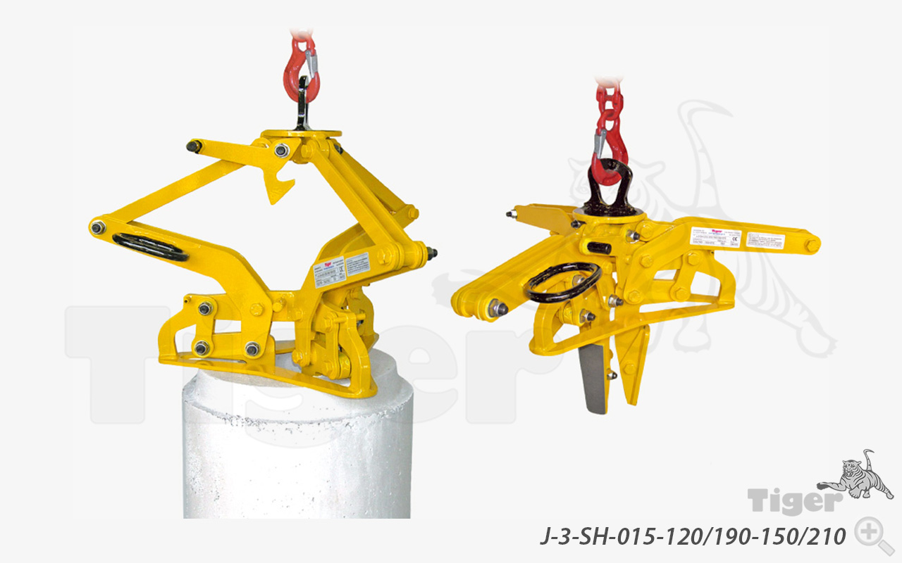 Tiger Sonder-Innengreifer mit erhöhtem Anpressdruck in 3-Arm-Ausführung