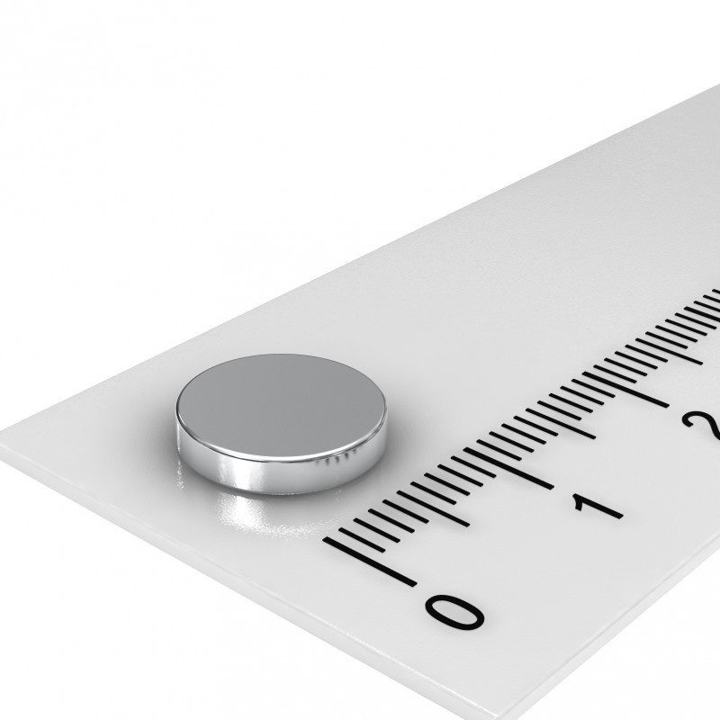 10er Pack Hochleistungs-ScheibenMagnet-silber 10x2mm   10er Pack Hochleistungs-ScheibenMagnet-silber 10x2mm