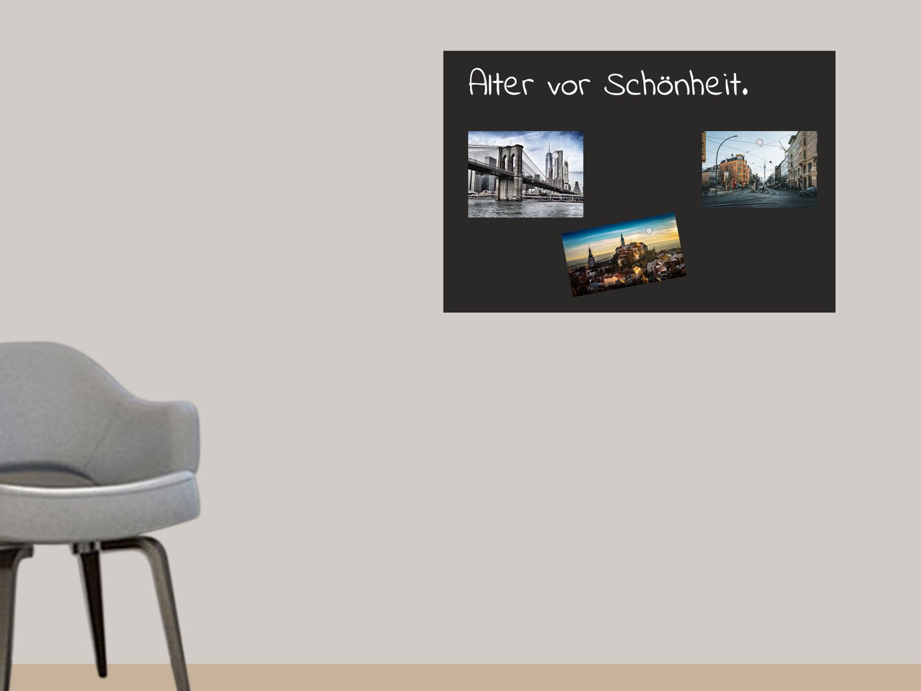 60x40cm | Selbstklebende magnetische Tafelfolie | Kreidestift | schwarz 60x40cm | Selbstklebende magnetische Tafelfolie | Kreidestift | schwarz