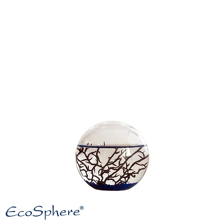 Ecosphere kleine Kugel 10cm - blau -  