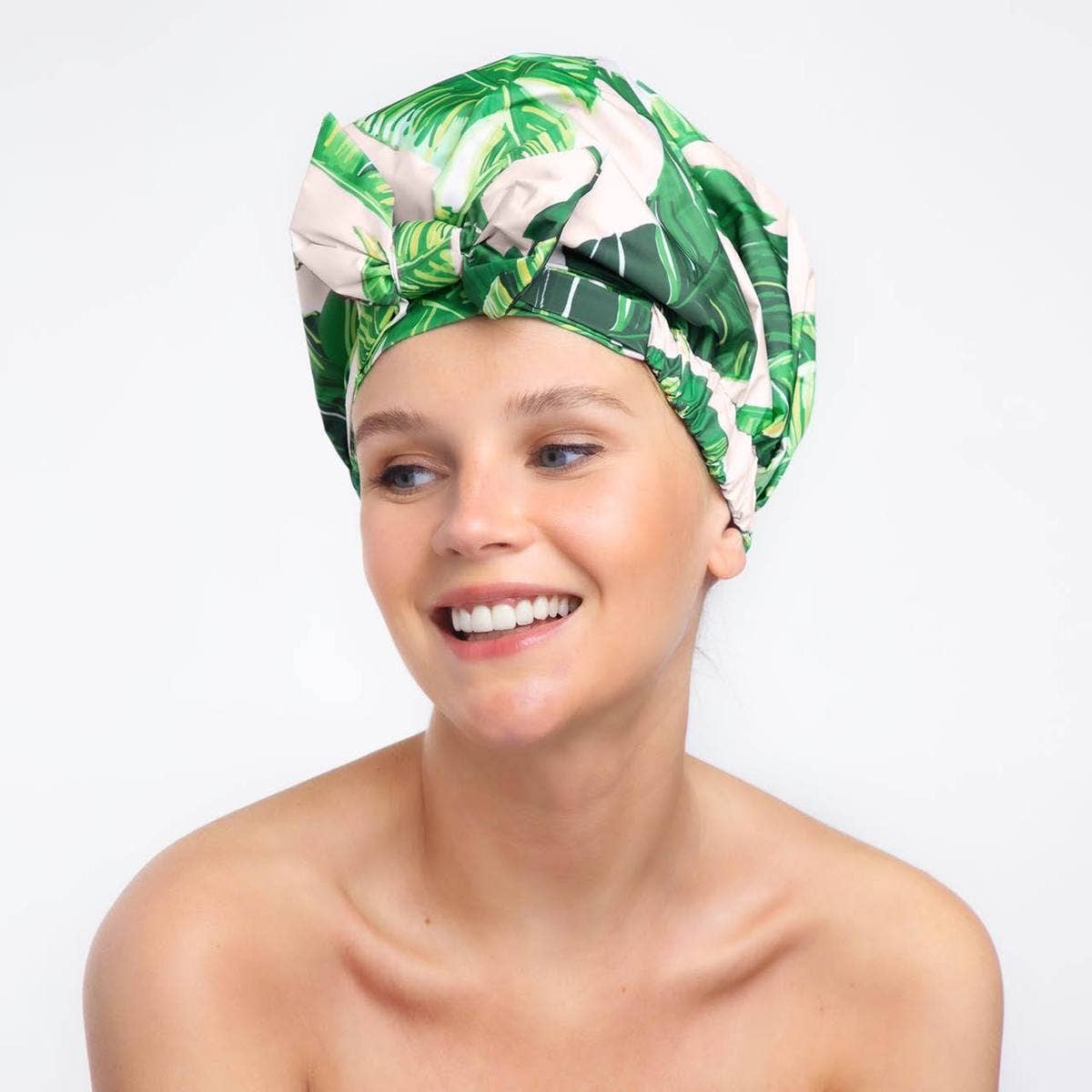 Showercap Turban Dschungel