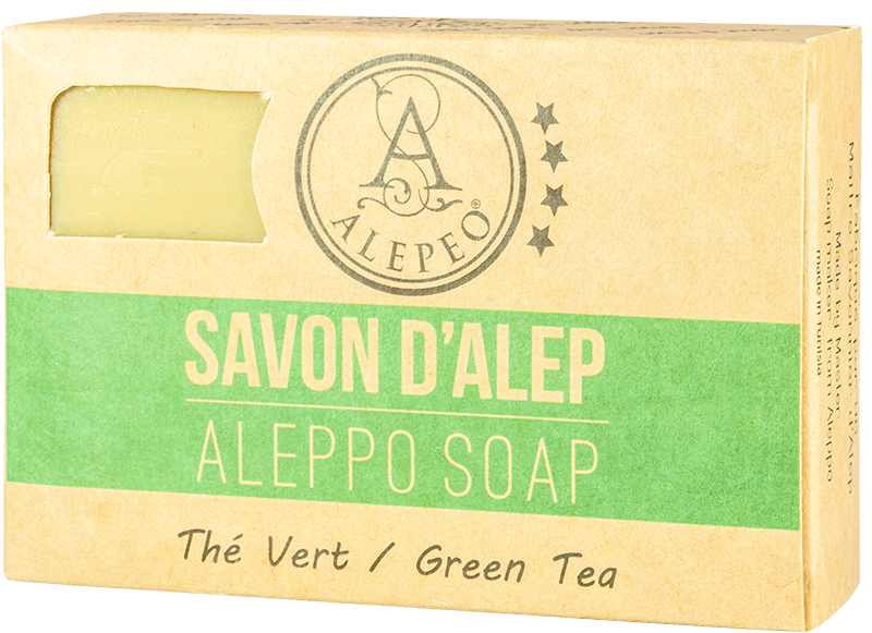 Alepposeife Grüner Tee ohne Hintergrund