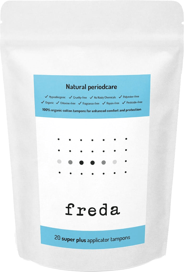 Freda Bio-Tampons mit Einführhilfe Super Plus