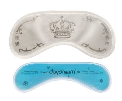 Daydream Schlafmaske Swarowski Krone weiß ohne Hintergrund
