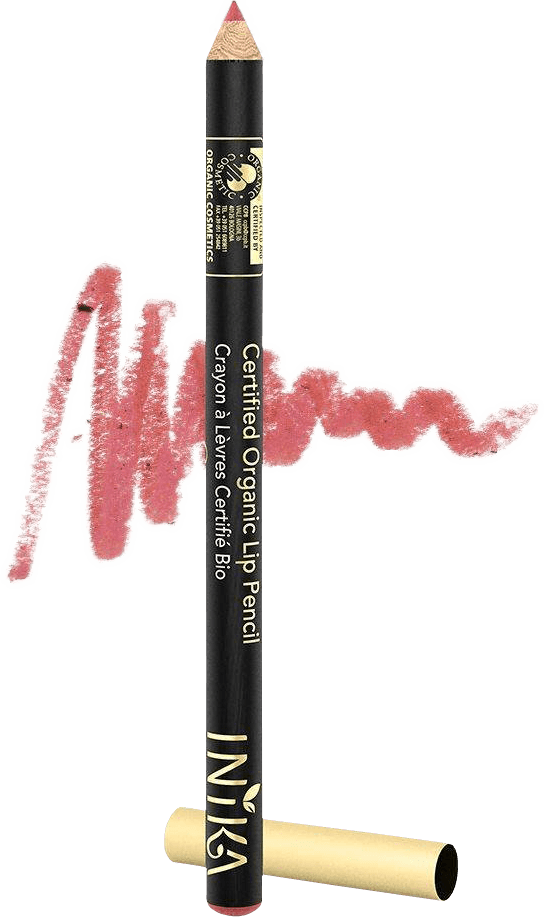 Inika Organic Lip Pencil Maroccan Rose ohne Hintergrund