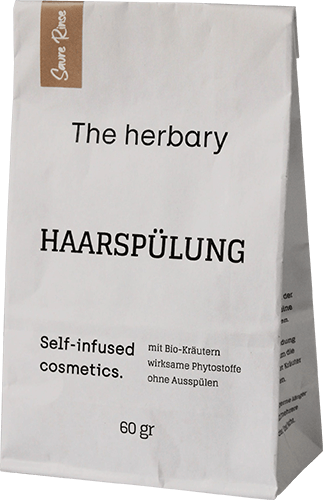 The Herbary - Haartee saure Rinse ohne Hintergrund