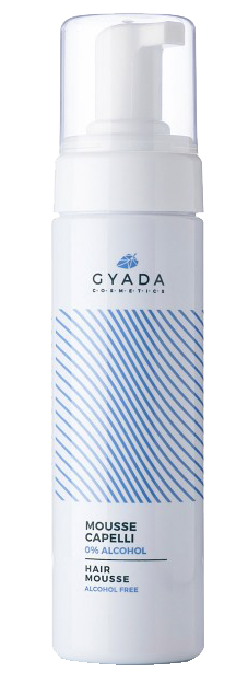 Gyada Cosmetics Fixierender Haarschaum ohne Hintergrund