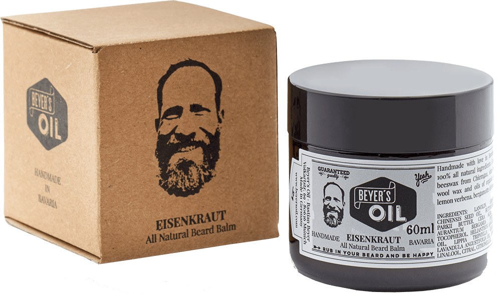 Beyer's Oil Bartbalsam Eisenkraut ohne Hintergrund