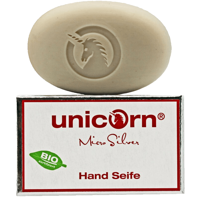 Unicorn Microsilber Seife ohne Hintergrund