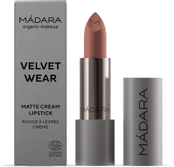 Madara Matt-Cremiger Lippenstift Velvet Wear Aura ohne Hintergrund