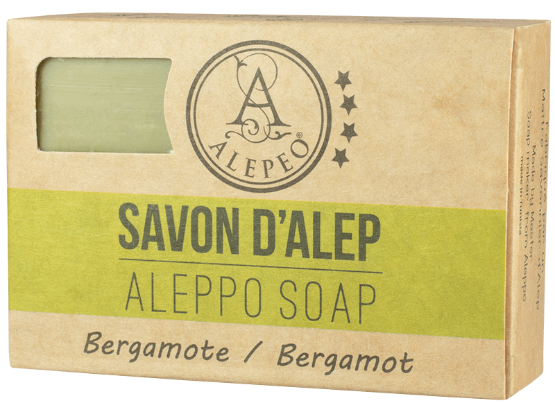 Alepposeife Bergamotte ohne Hintergrund