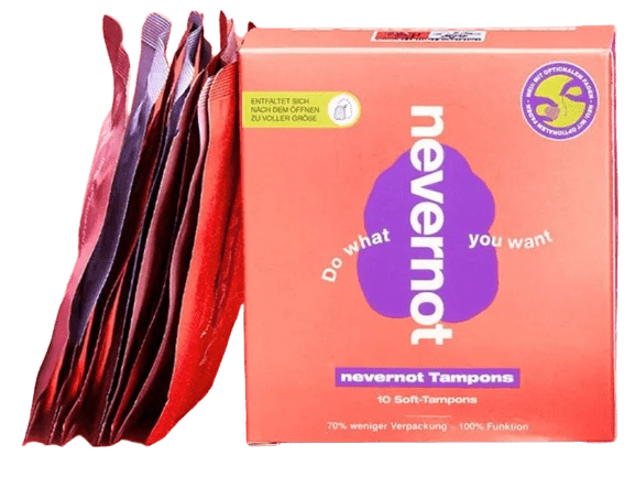 nevernot Softtampon für Menstruation