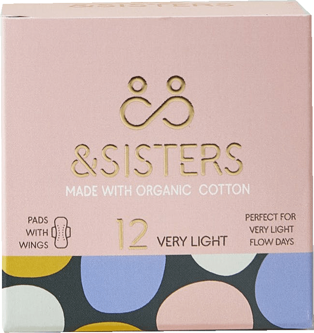 &Sisters Bio-Binden Very Light ohne Hintergrund