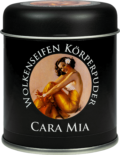 Trockenshampoo (Körperpuder) Anno 1950 Streudose ohne Hintergrund