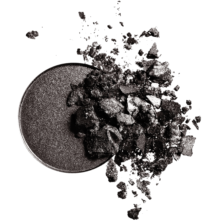 Inika Mineral Eye Shadow Duo Black Sand