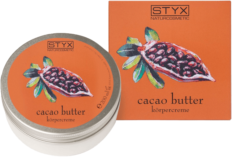 Styx Körpercreme Cacao Butter ohne Hintergrund
